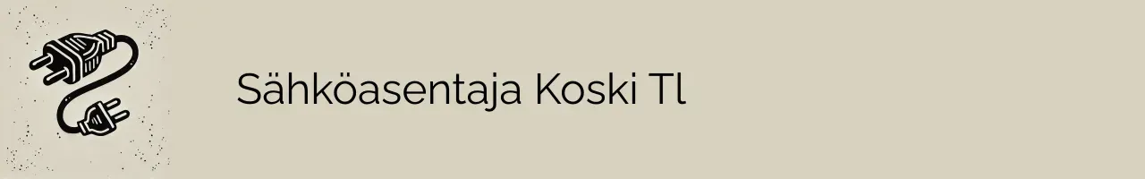 Sähköasentaja Koski Tl